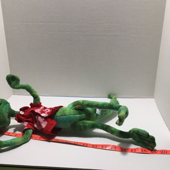 Rango Johnny Depp Green Lizard 12" Plush Toy Figure Suction Cup Hook NWOT RARE - Picture 11 of 12